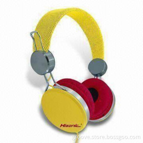 3.5mm Stereo Plug Wired Headphone with 20 to 20,000Hz Frequency Response and 1,000mW Maximum Power